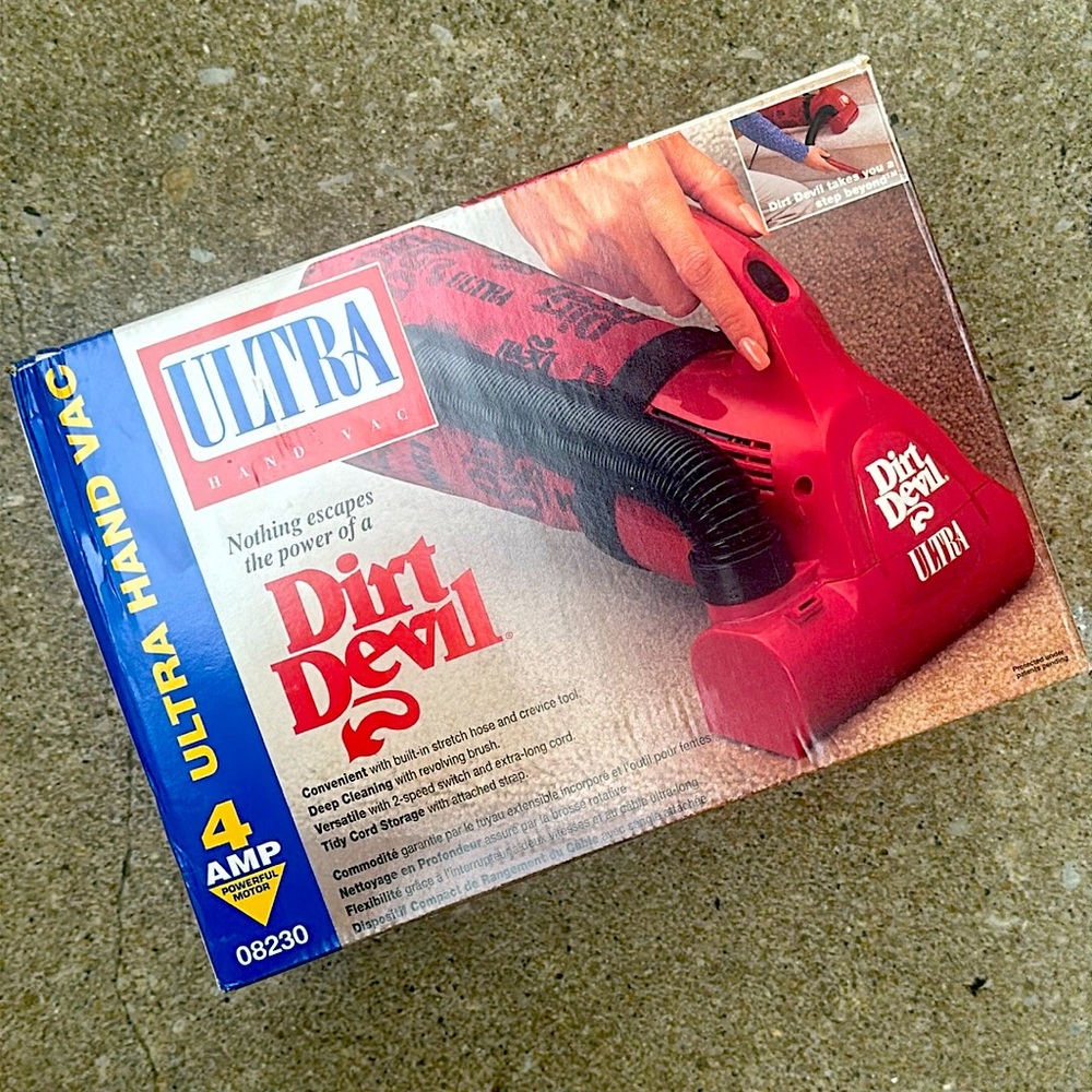 Dirt Devil Ultra Corded Bagged Hand Vacuum